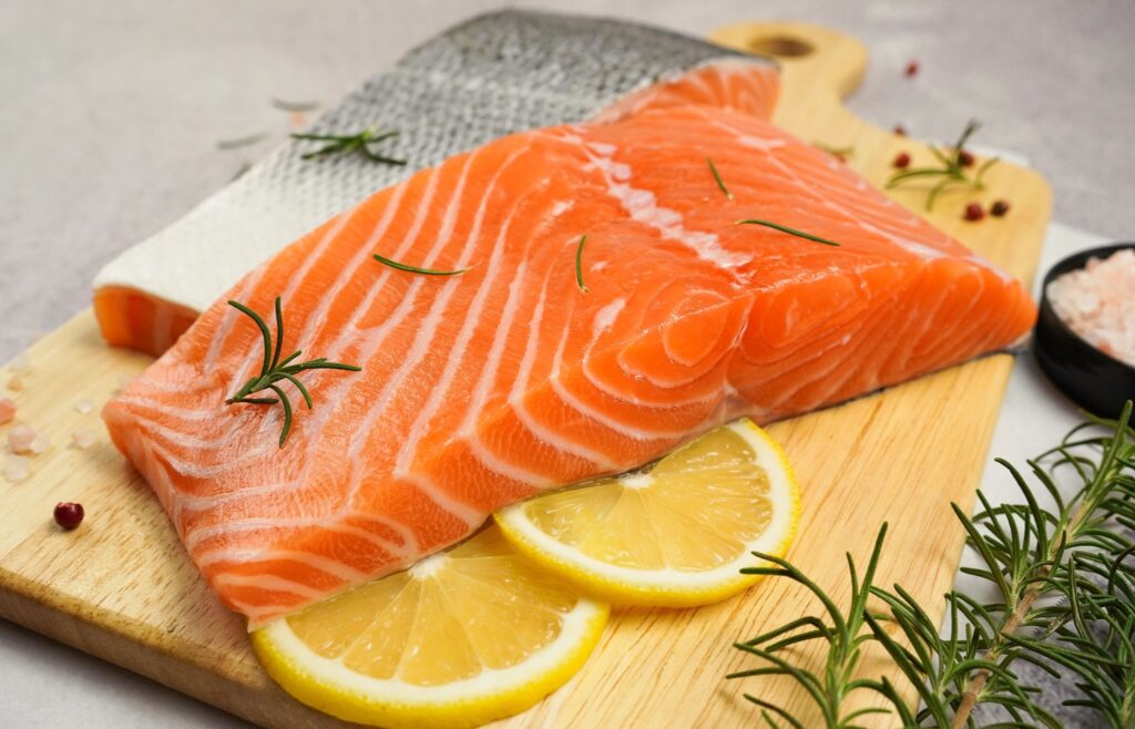 sashimi cá hồi Na Uy