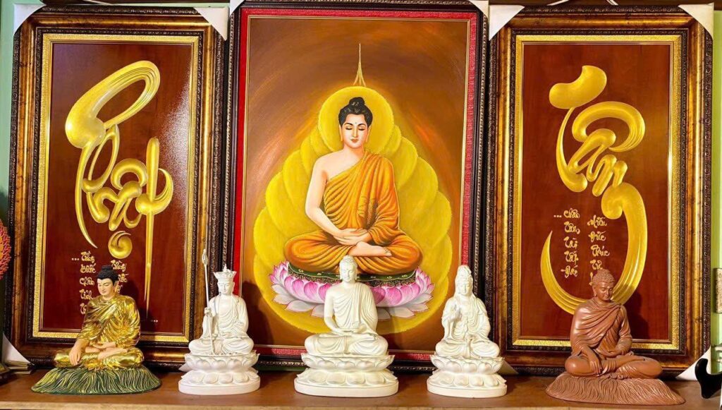Tranh Phật Tâm